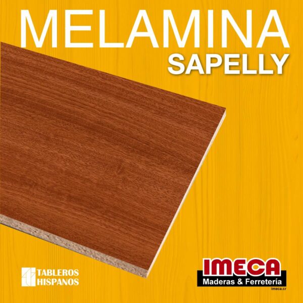 Melamina color Sapelly