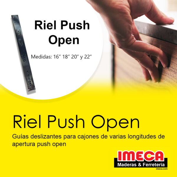 RIEL PUSH OPEN